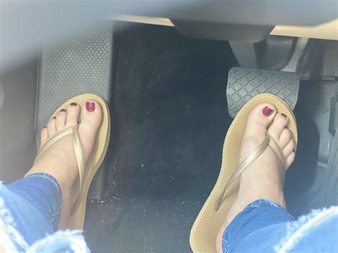 mo rina feet|Driving in Flip Flops Again .